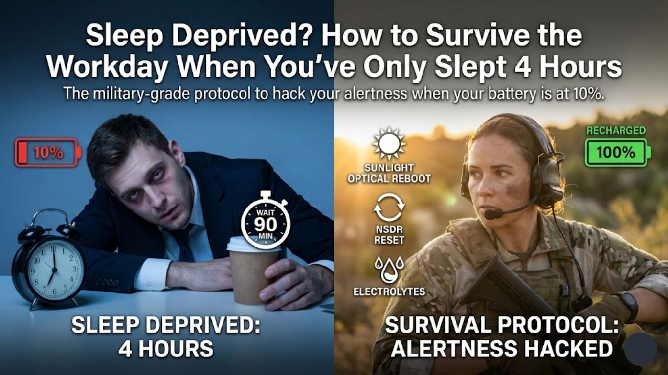 Sleep Deprived? How to Survive the Workday When You’ve Only Slept 4 Hours