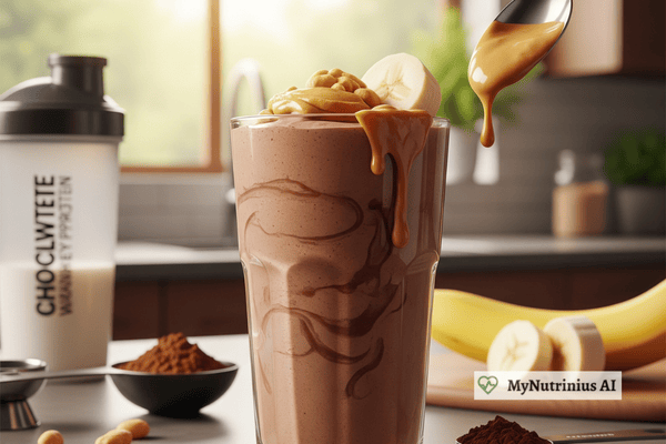 Chocolate Peanut Butter Dream Smoothie