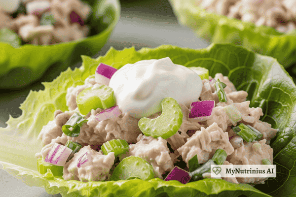 Chicken Salad Lettuce Wraps