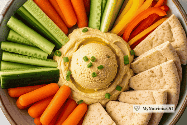 Deconstructed Hummus Bowl