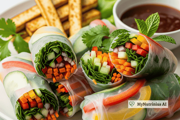 Rainbow Spring Rolls