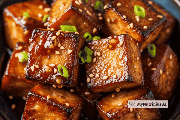 4. Sticky Maple-Soy Glazed Tofu (The Impressive One)