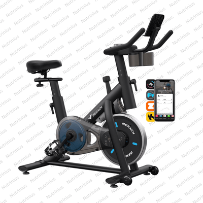 MERACH Exercise Bike, Brake Pad Stationary Bike