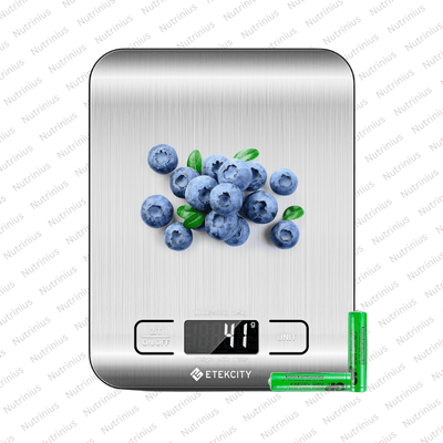 Etekcity Food Kitchen Scale, Digital Grams and Ounces, Stainless Steel