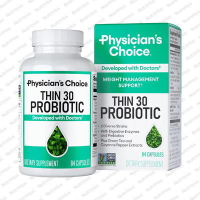 Physician's CHOICE Probiotics for Weight Management & Bloating - 84 CT